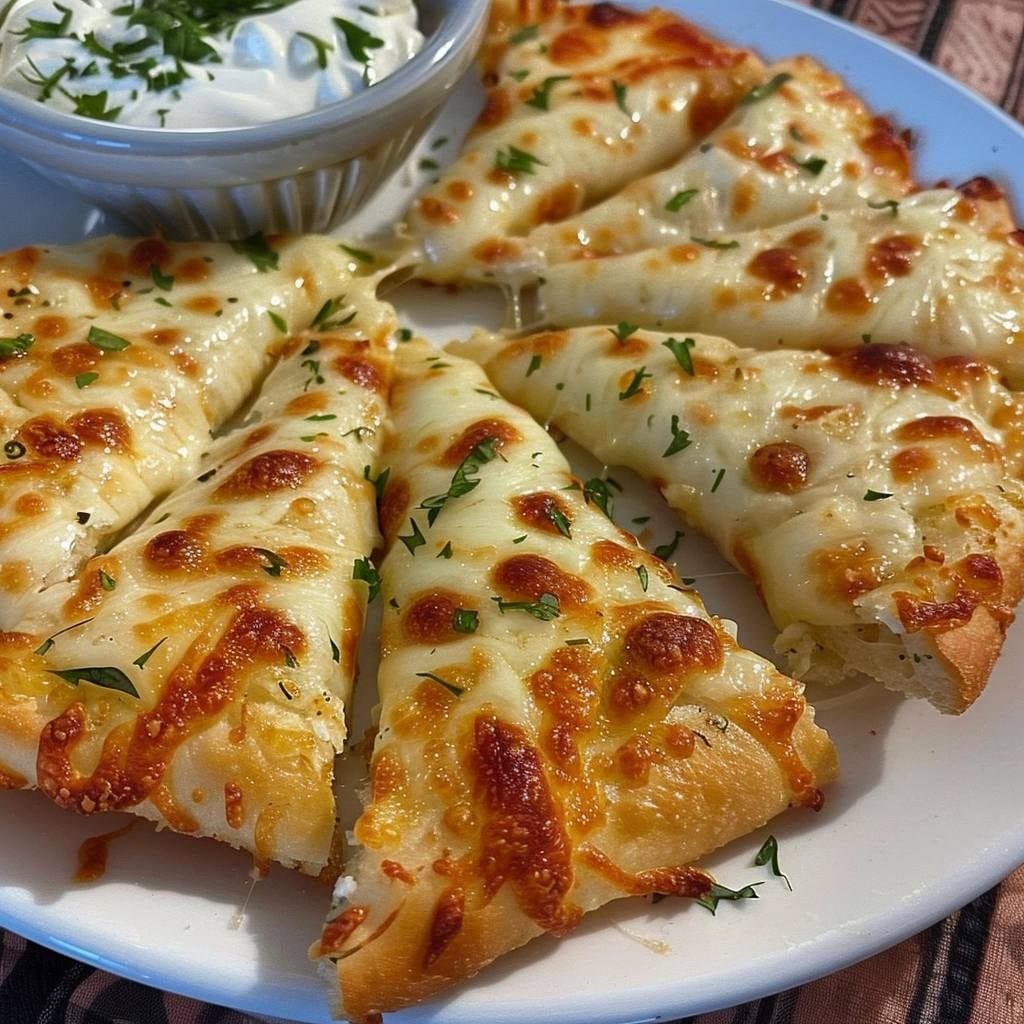 Keto Garlic Cheese Fingers